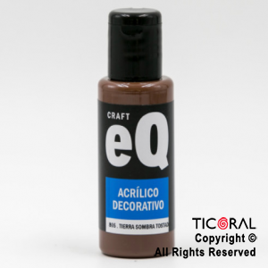 ACRIL.DECOR.EQ 805 TIERRA SOMBRA TOSTADA 50ML X 1